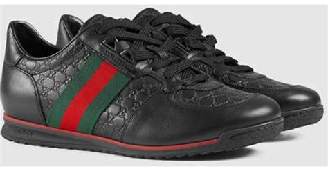 sl 73 sneakers gucci black|GUCCI .